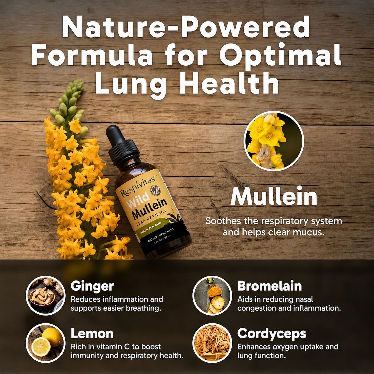 Natural Daily Lung Support | Respivitas™